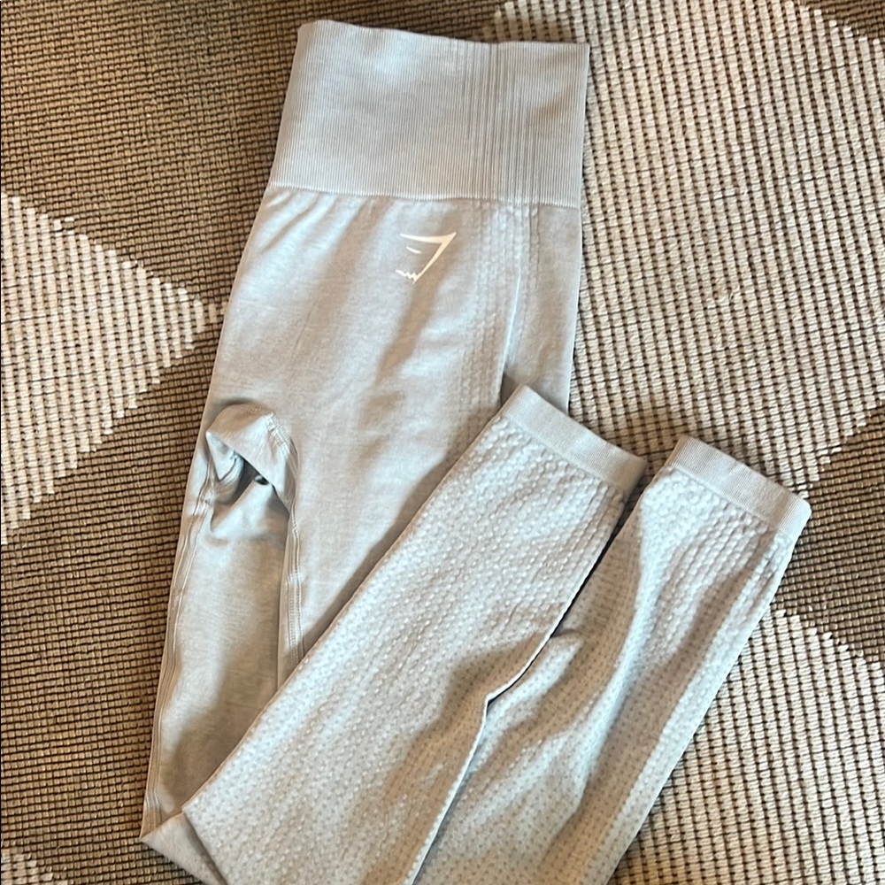 Light Gray High-Waisted Leggings